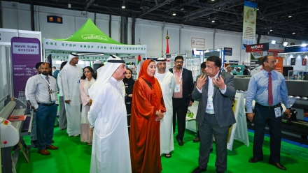 Photo: Mona Al Marri inaugurates 27th SGI Dubai, the region’s largest sign and graphic imaging expo