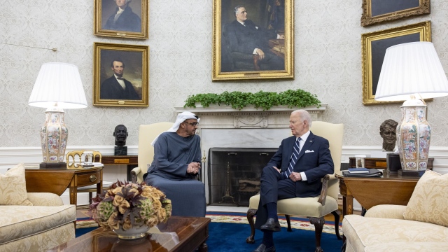 Photo: UAE President reaffirms ‘unwavering commitment’ to US partnership during talks with President Biden