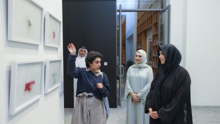 Photo: Latifa bint Mohammed inaugurates ‘Narratives of Belonging’ exhibition featuring Emirati artists