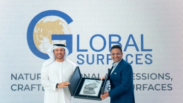 Photo: Global surfaces and Jafza unveil new AED 100 million manufacturing facility for engineered surfaces