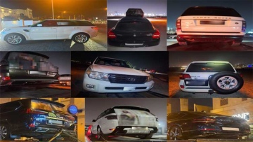 Photo: Dubai Police Seize 11 Vehicles Involved in Chaos, Noise, and Disturbance