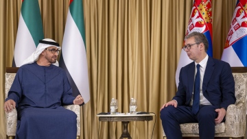 Photo: UAE and Serbian Presidents discuss strengthening strategic partnership in Belgrade