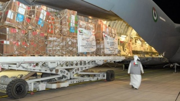 Photo: UAE sends six planes carrying medical, food, relief supplies to Lebanon