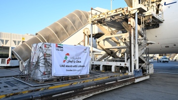 Photo: UAE President directs six additional humanitarian aid flights to Lebanon