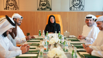 Photo: Board of Trustees of the Dubai Community Contributions Establishment holds its first meeting