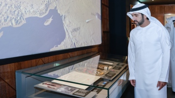 Photo: Hamdan bin Mohammed visits Al Salam Palace Museum in Kuwait