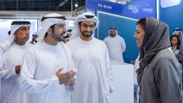 Photo: Hamdan bin Mohammed visits Expand North Star 2024