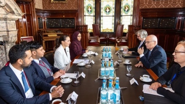 Photo: Mariam Almheiri leads UAE delegation at Hamburg Sustainability Conference