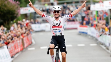 Photo: UAE Team Emirates' Molano finishes third in Guangxi opener