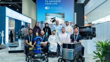 Photo: Dubai Future Labs’ robots on show as IROS comes to MENA region for first time