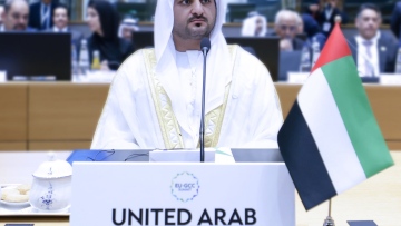 Photo: Maktoum bin Mohammed leads UAE delegation to the inaugural GCC-European Union Summit in Brussels