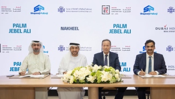 Photo: Nakheel awards AED 5 billion in contracts for luxury villa construction on Palm Jebel Ali