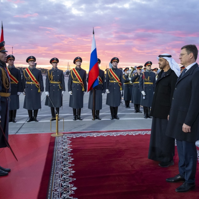 Photo: UAE President arrives in Moscow on official visit