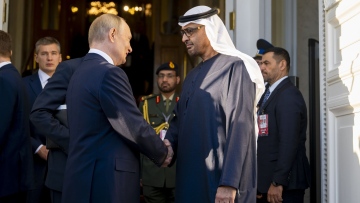 Photo: UAE, Russian Presidents discuss strategic partnership, regional, international issues in Moscow