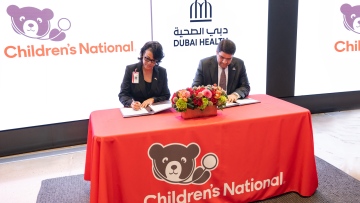 Photo: Dubai Health strengthens strategic partnership with Children’s National Hospital, USA, elevating paediatric care