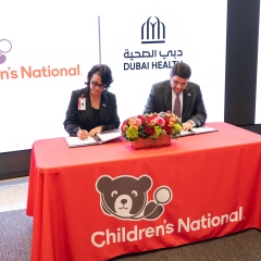 Photo: Dubai Health strengthens strategic partnership with Children’s National Hospital, USA, elevating paediatric care