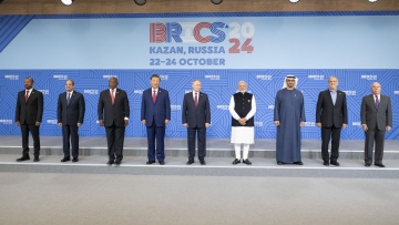 Photo: UAE President attends BRICS Summit inaugurated by Russian President