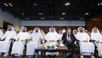 Photo: Mansoor bin Mohammed opens the 38th World Congress of Sports Medicine in Dubai