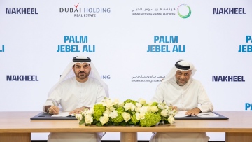 Photo: Nakheel partners with DEWA for AED 270 million substations on Palm Jebel Ali