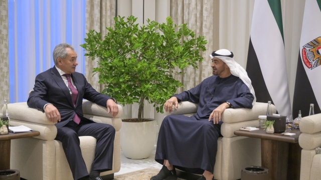 Photo: UAE President receives Russian Security Council Secretary