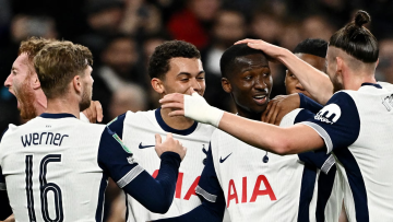 Photo: Spurs Survive Late City Surge to Claim Dramatic Carabao Cup Victory