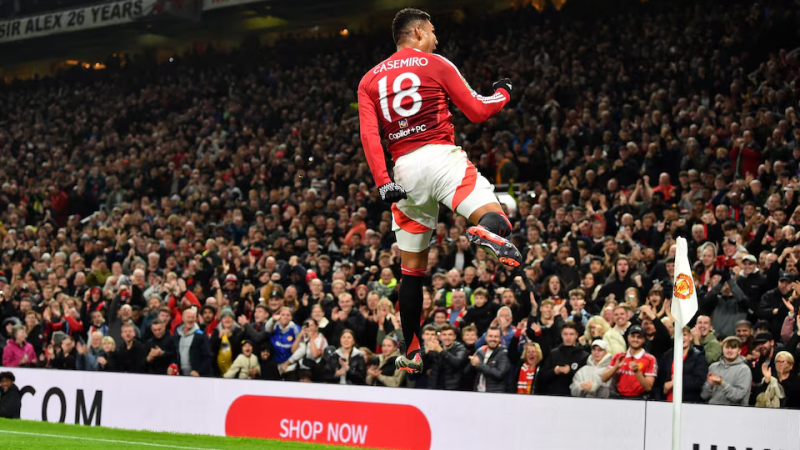 Photo: Manchester United Thrashes Leicester, Tottenham Ousts Man City as League Cup Quarterfinals Set