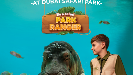 Photo: Dubai Safari Park Offers Children an opportunity to become a Ranger for whole season