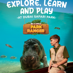 Photo: Dubai Safari Park Offers Children an opportunity to become a Ranger for whole season