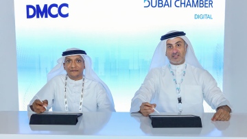 Photo: Dubai Chambers signs MoU with Dubai Multi Commodities Centre to support the attraction of digital investments