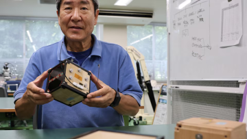 Photo: World's first wooden satellite, developed in Japan, heads to space