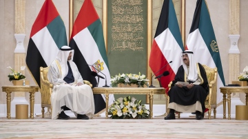 Photo: UAE President and Emir of Kuwait discuss fraternal relations and efforts to strengthen Gulf cooperation