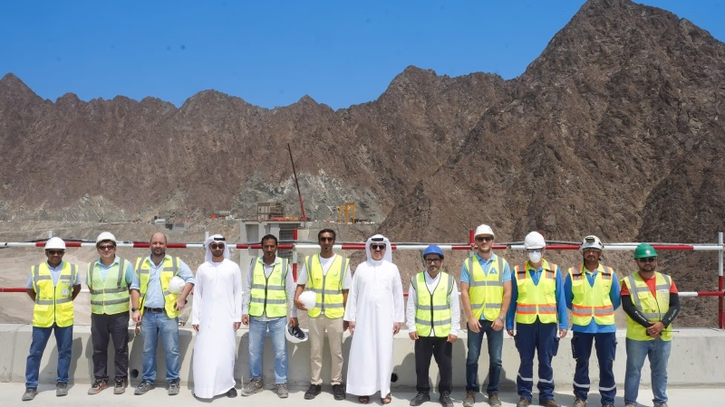 Photo: DEWA’s hydroelectric power plant in Hatta is 94.15% complete