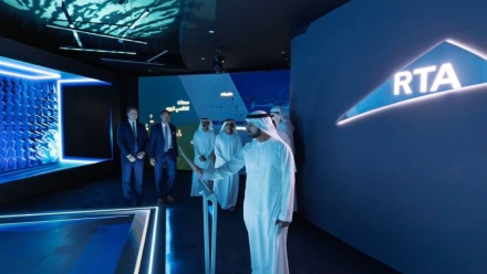 Photo: ​Hamdan bin Mohammed gives green light for construction of Dubai’s first aerial taxi vertiport