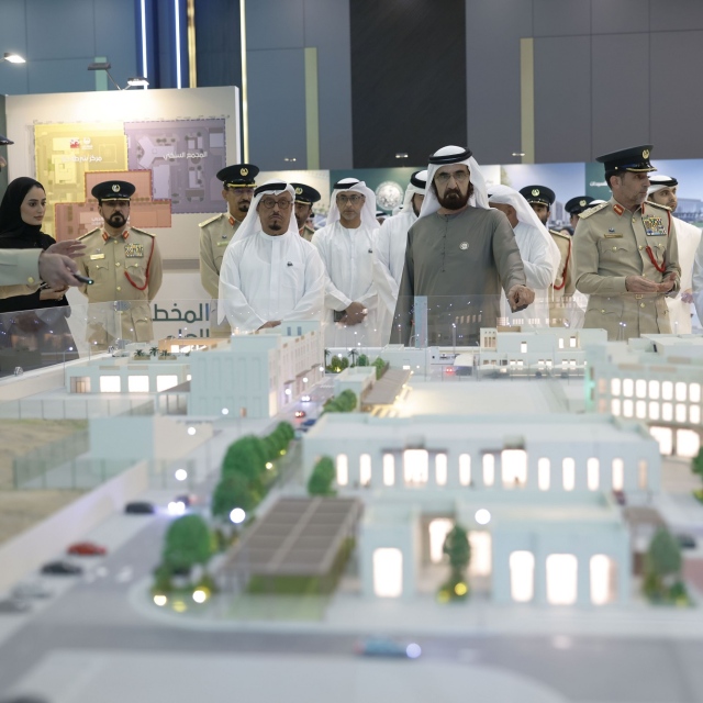 Photo: Mohammed bin Rashid launches AED2 billion Dubai Police projects to boost security, community wellbeing