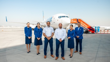 Photo: flydubai makes its debut at the Bahrain International Airshow