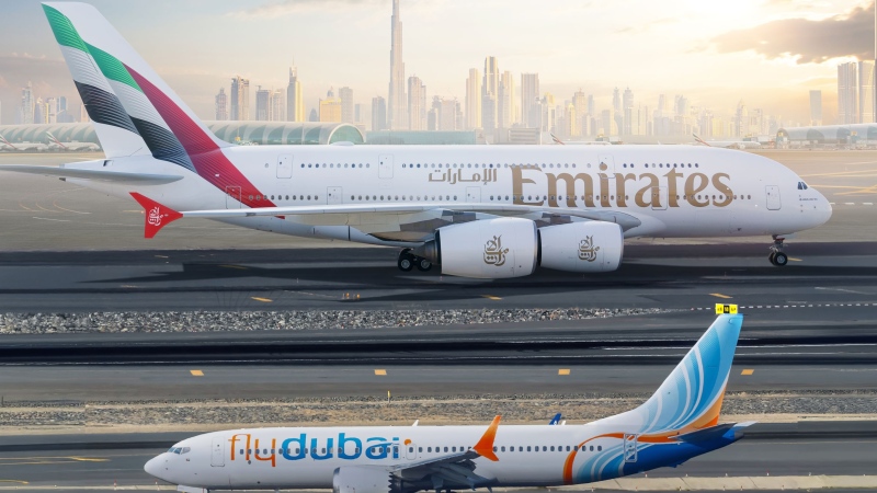 Photo: Emirates, flydubai serve 19 million passengers over 7 years