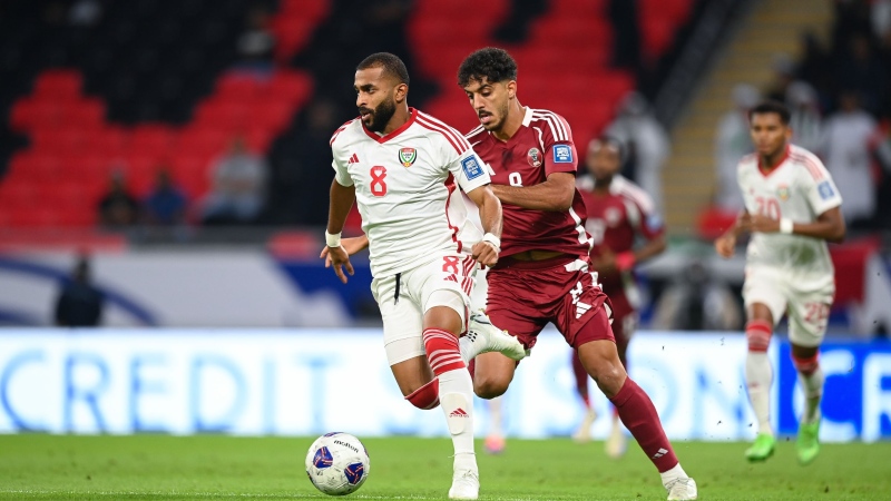 Photo: UAE to face Qatar tomorrow in AFC Asian Qualifiers