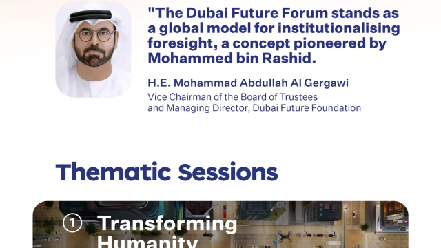 Photo: Dubai Future Forum 2024 Kicks Off Tomorrow, Convening Leading Global Futurists at Museum of the Future