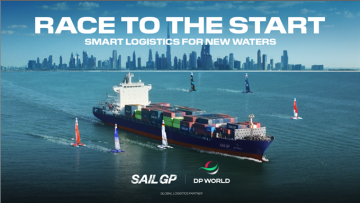 Photo: DP World and SailGP announce new Global Smart Logistics Partnership