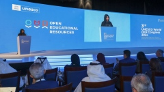 Photo: Latifa bint Mohammed inaugurates 3rd UNESCO World OER Congress in Dubai