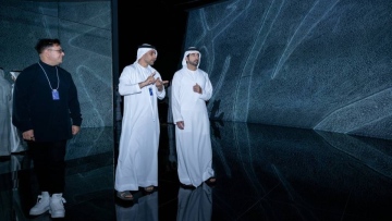 Photo: Hamdan bin Mohammed unveils first-of-its-kind immersive ‘Earth Dreams’ exhibition at the Museum of the Future