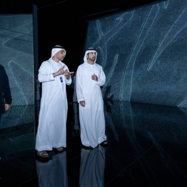 Photo: Hamdan bin Mohammed unveils first-of-its-kind immersive ‘Earth Dreams’ exhibition at the Museum of the Future