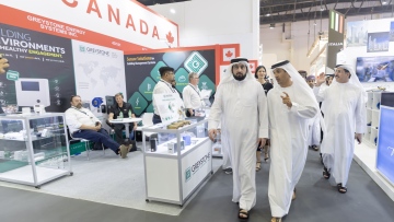 Photo: Ahmed bin Mohammed tours Big 5 Global