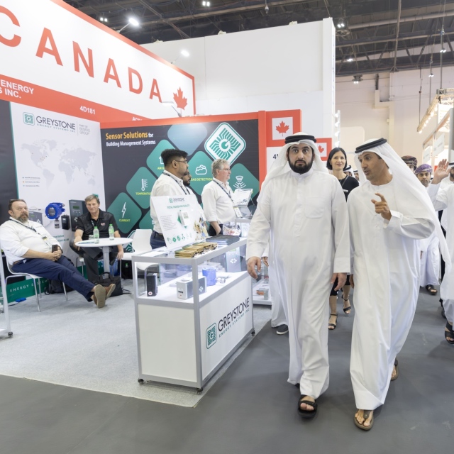 Photo: Ahmed bin Mohammed tours Big 5 Global