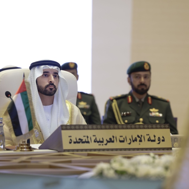 Photo: Hamdan bin Mohammed leads UAE delegation to meeting of GCC Joint Defence Council