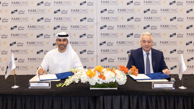 Photo: Salik collaborates with Parkonic, the largest private parking operator in the UAE, and expands geographically for the first time beyond the Emirate of Dubai