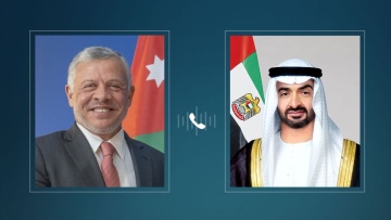 Photo: UAE President, King of Jordan discuss bilateral relations, regional developments