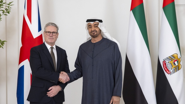 Photo: UAE President, UK Prime Minister discuss bilateral relations