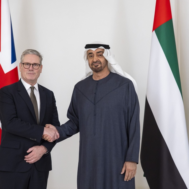 Photo: UAE President, UK Prime Minister discuss bilateral relations