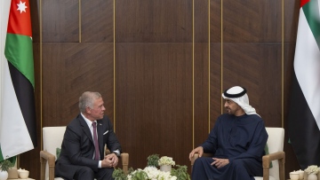 Photo: UAE President, King of Jordan discuss bilateral relations, regional developments